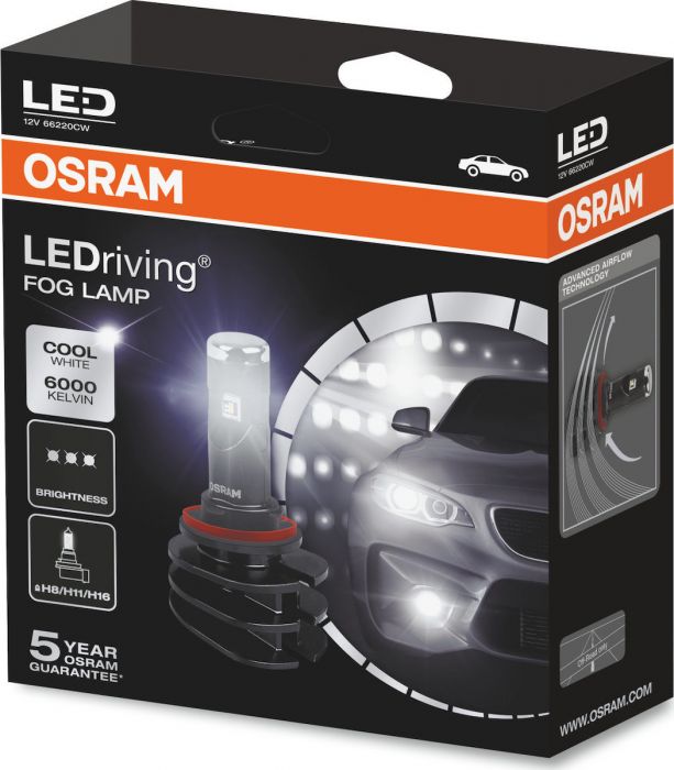ΛΑΜΠΕΣ OSRAM LED H11 6000K